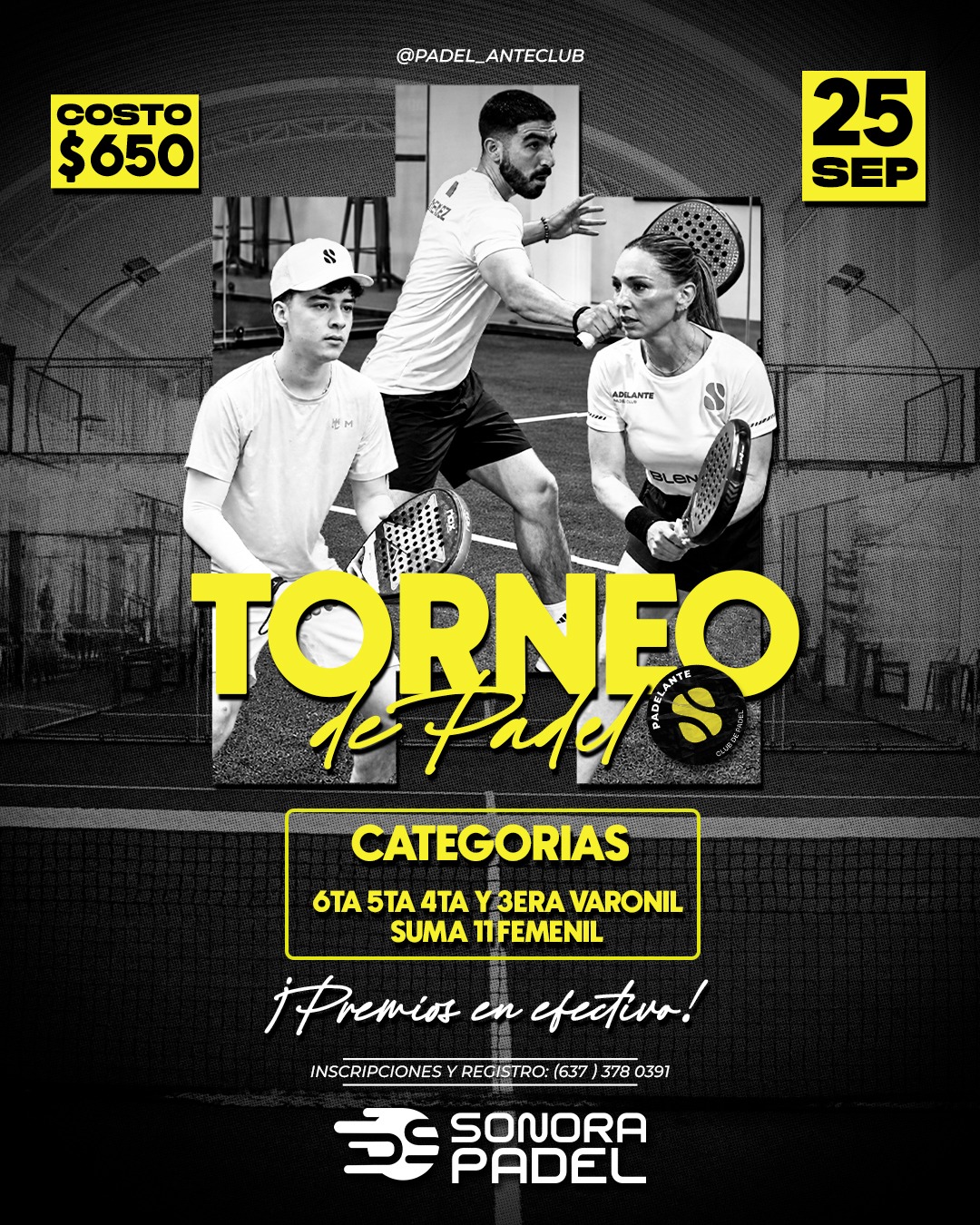 TORNEO DE PADEL - PADELANTE